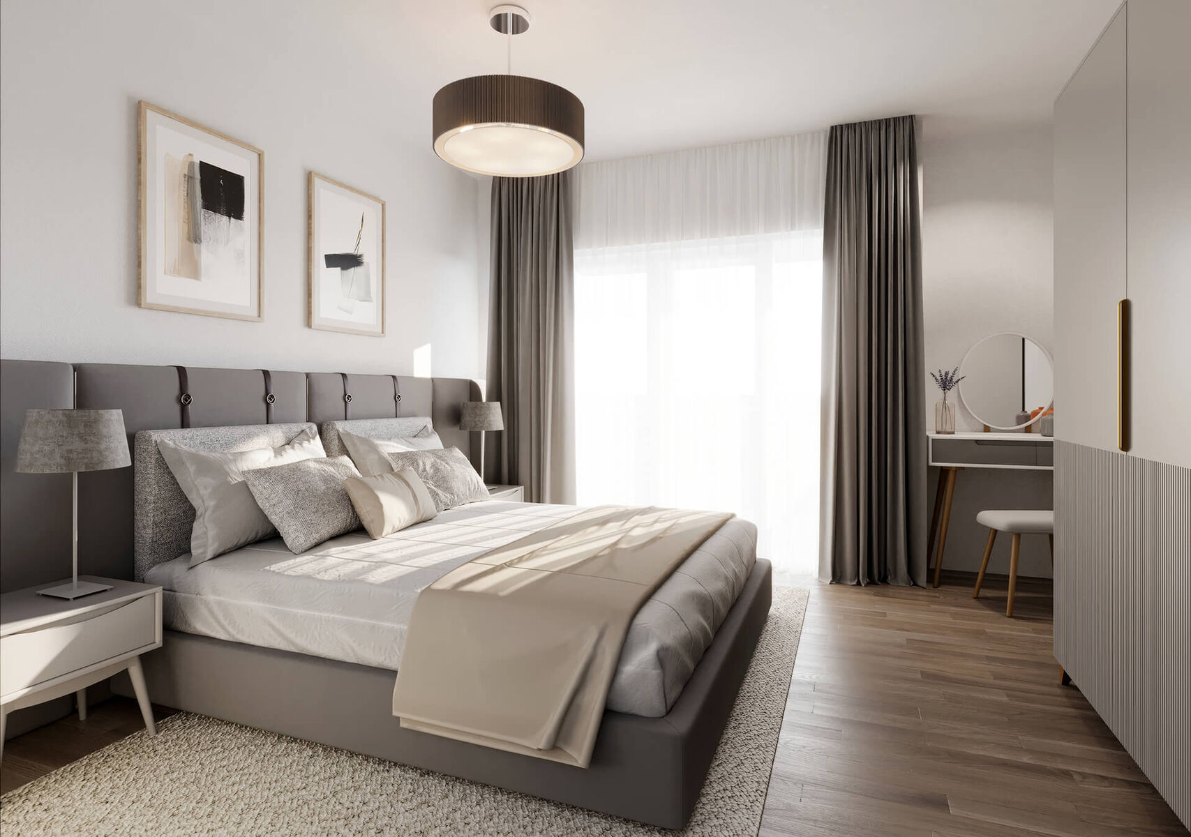 Visualisierung Schlafzimmer